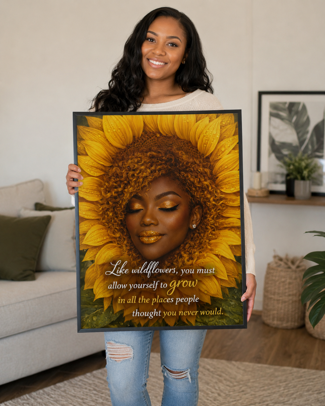Radiant Faith – Romans 12:12 Glowing Hands Inspirational Digital Art